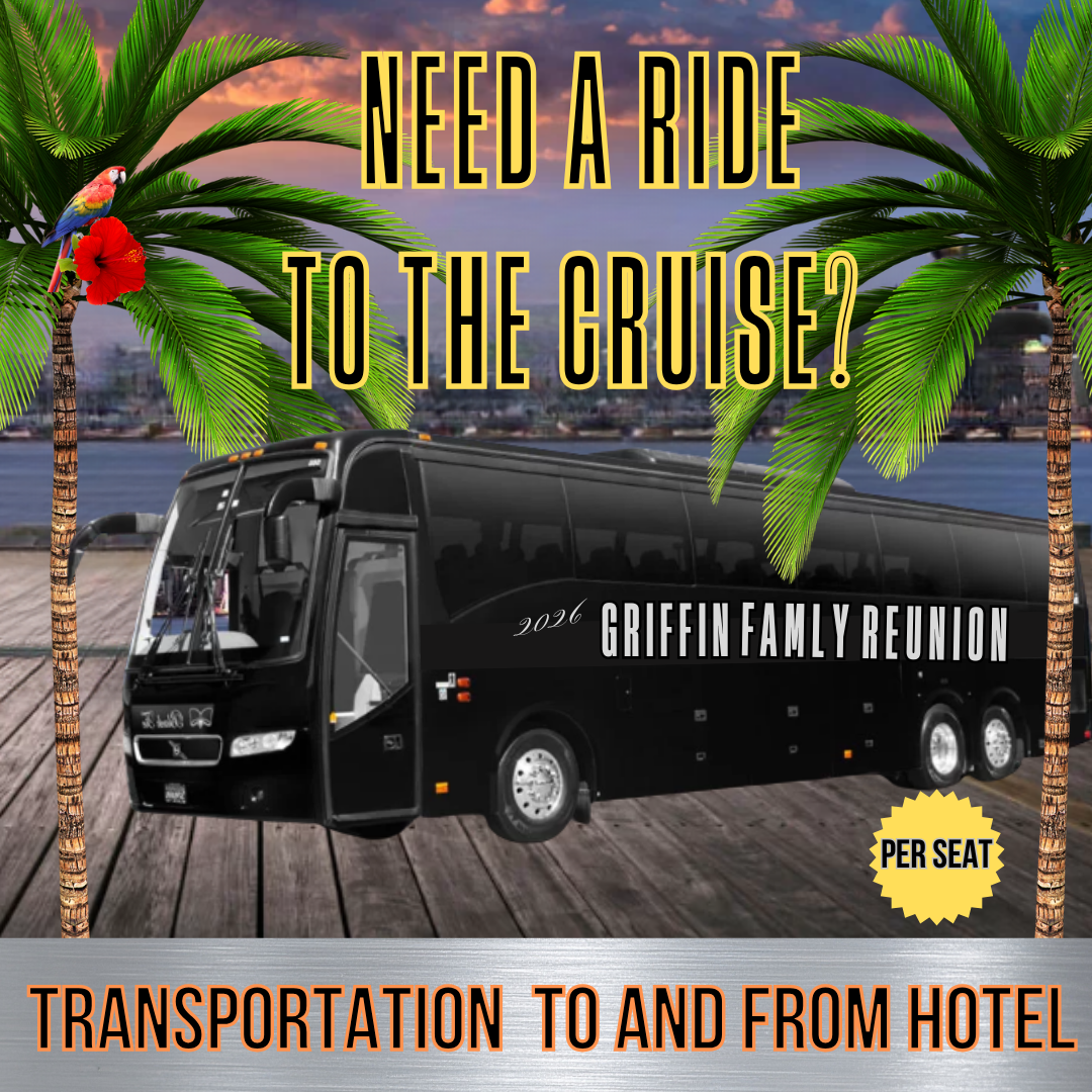 Tropical Cruise Charter Bus Service (Per Person)