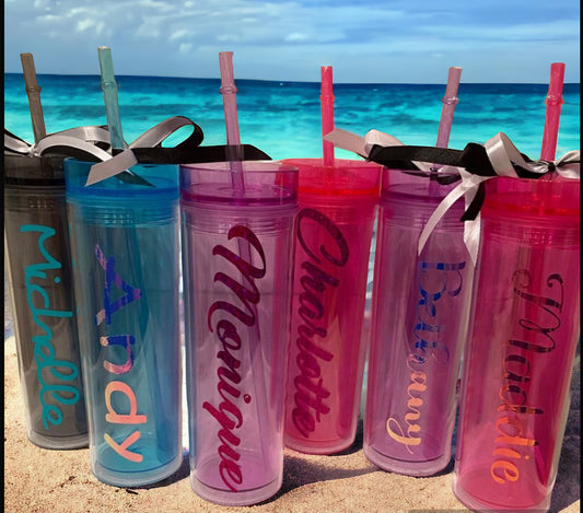 Beach Tumbler W/Name