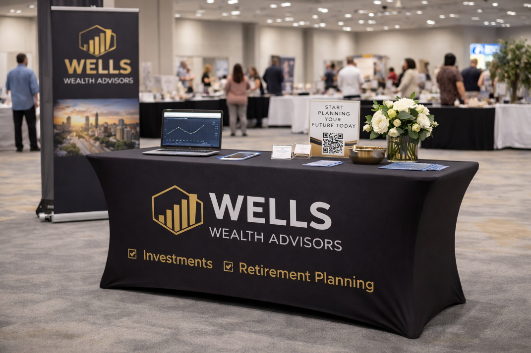 Stretch Fit Promotional Tablecloth