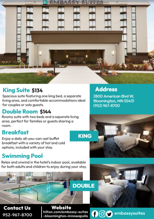 Reserve your hotel room