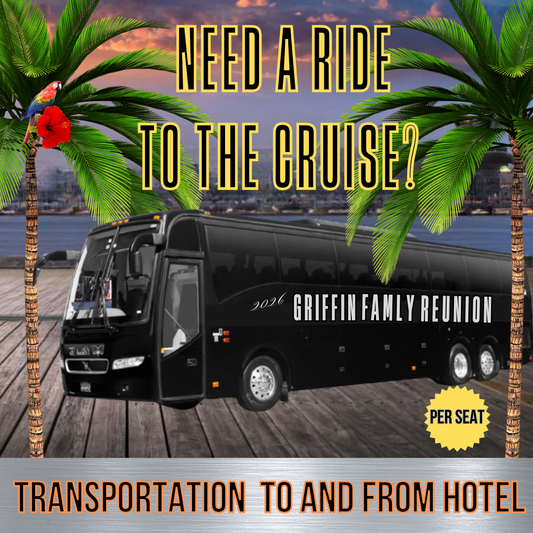 Tropical Cruise Charter Bus Service (Per Person)