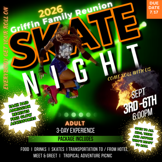 3-Day Skate Night Reunion Experience (Adult)